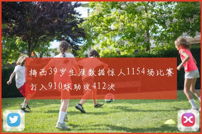 梅西39岁生涯数据惊人1154场比赛打入910球助攻412次