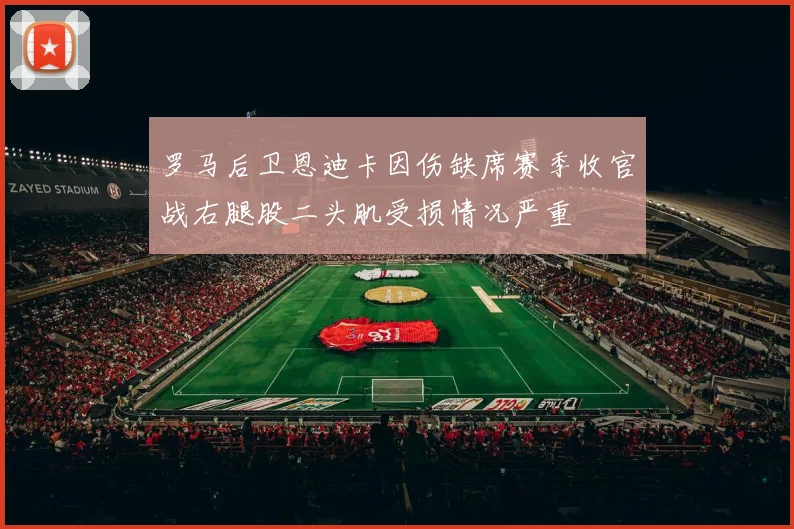 罗马后卫恩迪卡因伤缺席赛季收官战右腿股二头肌受损情况严重
